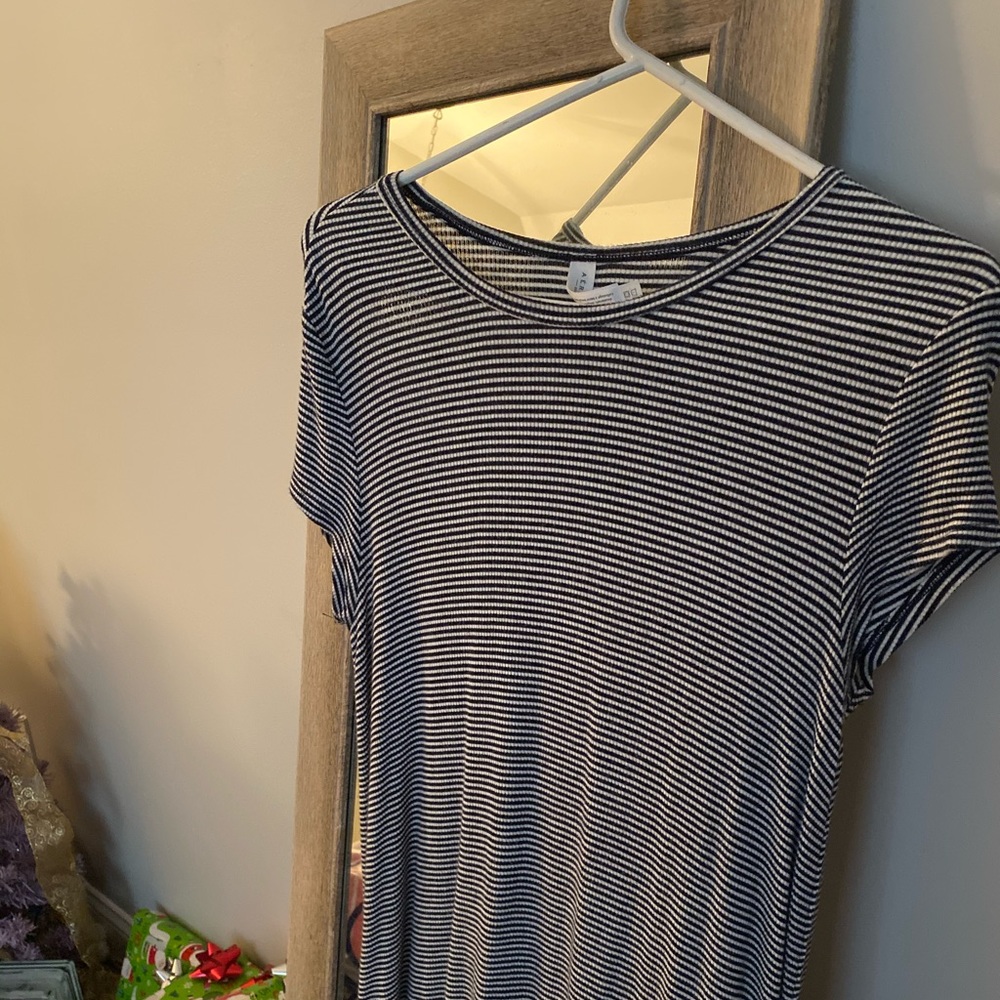 Aeropostale striped t-shirt dress